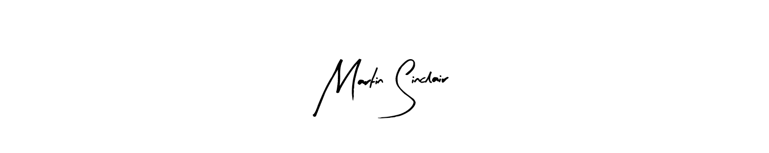 Similarly Arty Signature is the best handwritten signature design. Signature creator online .You can use it as an online autograph creator for name Martin Sinclair. Martin Sinclair signature style 8 images and pictures png