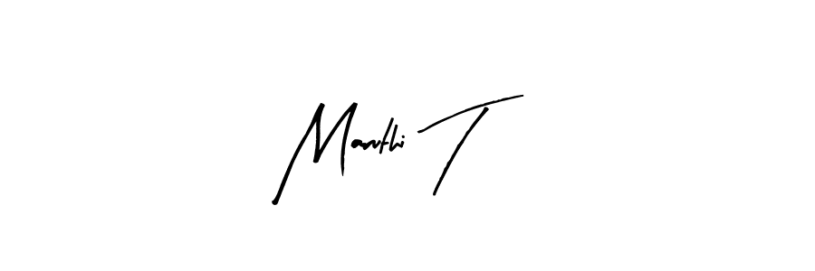 Also we have Maruthi T name is the best signature style. Create professional handwritten signature collection using Arty Signature autograph style. Maruthi T signature style 8 images and pictures png