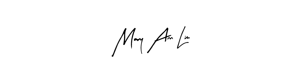 Arty Signature is a professional signature style that is perfect for those who want to add a touch of class to their signature. It is also a great choice for those who want to make their signature more unique. Get Mary Ann Lim name to fancy signature for free. Mary Ann Lim signature style 8 images and pictures png