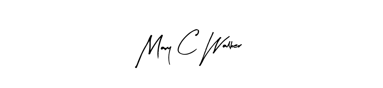 The best way (Arty Signature) to make a short signature is to pick only two or three words in your name. The name Mary C Walker include a total of six letters. For converting this name. Mary C Walker signature style 8 images and pictures png