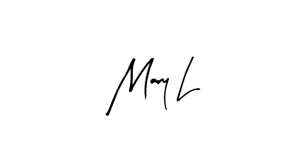 Once you've used our free online signature maker to create your best signature Arty Signature style, it's time to enjoy all of the benefits that Mary L name signing documents. Mary L signature style 8 images and pictures png
