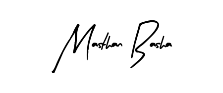 Make a beautiful signature design for name Masthan Basha. With this signature (Arty Signature) style, you can create a handwritten signature for free. Masthan Basha signature style 8 images and pictures png
