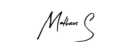 The Arty Signature font transforms the name Matheus S into an executive sign with sharp precision and distinguished character. Matheus S signature style 8 images and pictures png