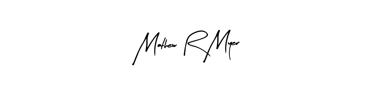 Make a beautiful signature design for name Mathew R Myer. Use this online signature maker to create a handwritten signature for free. Mathew R Myer signature style 8 images and pictures png