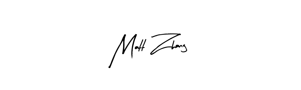 Arty Signature is a professional signature style that is perfect for those who want to add a touch of class to their signature. It is also a great choice for those who want to make their signature more unique. Get Matt Zhang name to fancy signature for free. Matt Zhang signature style 8 images and pictures png