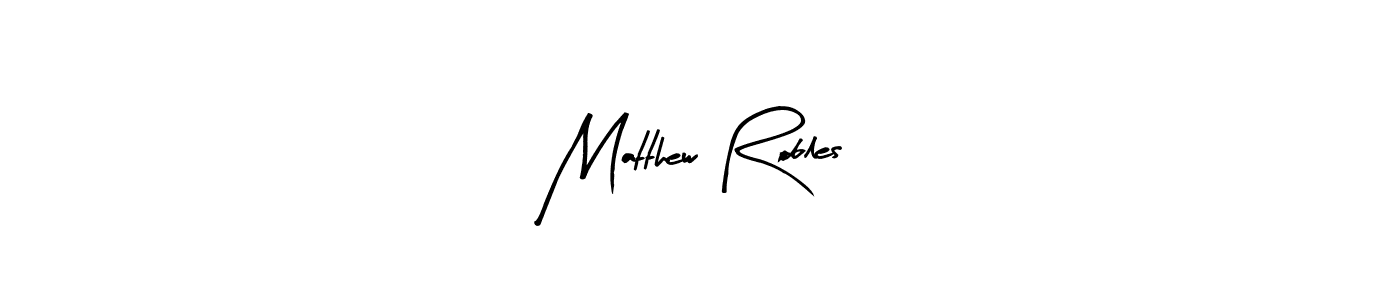 Arty Signature is a professional signature style that is perfect for those who want to add a touch of class to their signature. It is also a great choice for those who want to make their signature more unique. Get Matthew Robles name to fancy signature for free. Matthew Robles signature style 8 images and pictures png