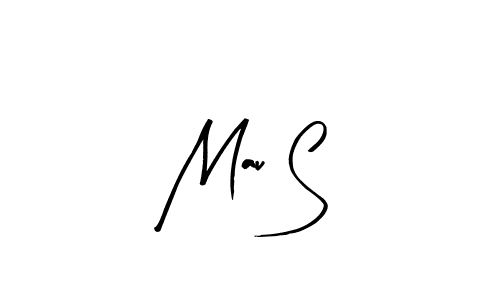 The best way (Arty Signature) to make a short signature is to pick only two or three words in your name. The name Mau S include a total of six letters. For converting this name. Mau S signature style 8 images and pictures png