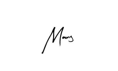 How to make Maung name signature. Use Arty Signature style for creating short signs online. This is the latest handwritten sign. Maung signature style 8 images and pictures png