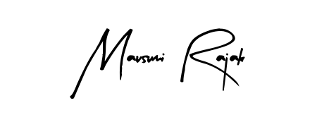 The Arty Signature typeface gives name Mausumi Rajak a refined look. Suitable for certificates, diplomas, and official verification. Mausumi Rajak signature style 8 images and pictures png