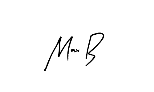 Make a beautiful signature design for name Max B. With this signature (Arty Signature) style, you can create a handwritten signature for free. Max B signature style 8 images and pictures png