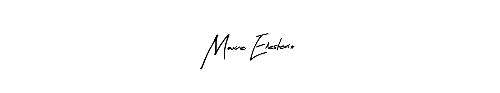 Make a short Maxine Elesterio signature style. Manage your documents anywhere anytime using Arty Signature. Create and add eSignatures, submit forms, share and send files easily. Maxine Elesterio signature style 8 images and pictures png