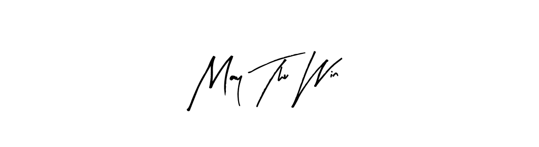 You should practise on your own different ways (Arty Signature) to write your name (May Thu Win) in signature. don't let someone else do it for you. May Thu Win signature style 8 images and pictures png