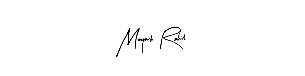 if you are searching for the best signature style for your name Mayank Rohil. so please give up your signature search. here we have designed multiple signature styles  using Arty Signature. Mayank Rohil signature style 8 images and pictures png