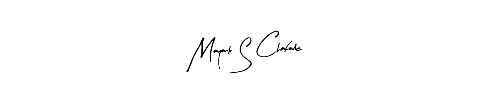 Also You can easily find your signature by using the search form. We will create Mayank S Chafale name handwritten signature images for you free of cost using Arty Signature sign style. Mayank S Chafale signature style 8 images and pictures png