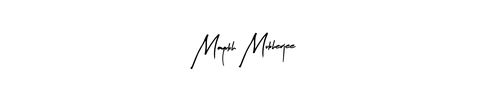 Make a beautiful signature design for name Mayukh Mukherjee. With this signature (Arty Signature) style, you can create a handwritten signature for free. Mayukh Mukherjee signature style 8 images and pictures png
