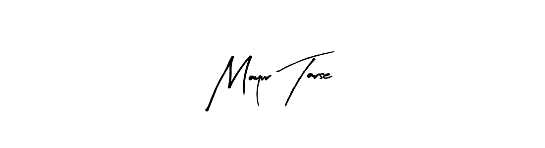 You should practise on your own different ways (Arty Signature) to write your name (Mayur Tarse) in signature. don't let someone else do it for you. Mayur Tarse signature style 8 images and pictures png