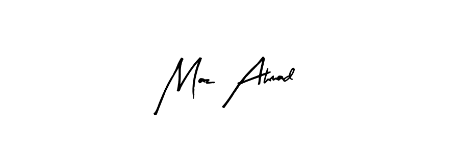 How to make Maz Ahmad signature? Arty Signature is a professional autograph style. Create handwritten signature for Maz Ahmad name. Maz Ahmad signature style 8 images and pictures png