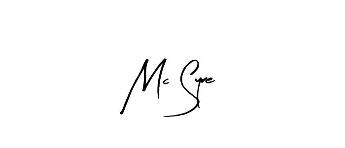 Use a signature maker to create a handwritten signature online. With this signature software, you can design (Arty Signature) your own signature for name Mc Syre. Mc Syre signature style 8 images and pictures png