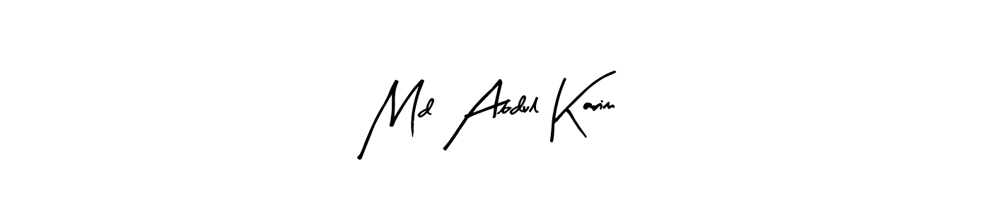 How to make Md Abdul Karim signature? Arty Signature is a professional autograph style. Create handwritten signature for Md Abdul Karim name. Md Abdul Karim signature style 8 images and pictures png