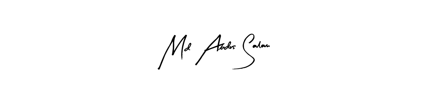 Make a short Md Abdus Salam signature style. Manage your documents anywhere anytime using Arty Signature. Create and add eSignatures, submit forms, share and send files easily. Md Abdus Salam signature style 8 images and pictures png