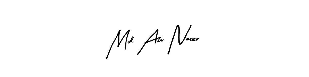 Also we have Md Abu Naser name is the best signature style. Create professional handwritten signature collection using Arty Signature autograph style. Md Abu Naser signature style 8 images and pictures png