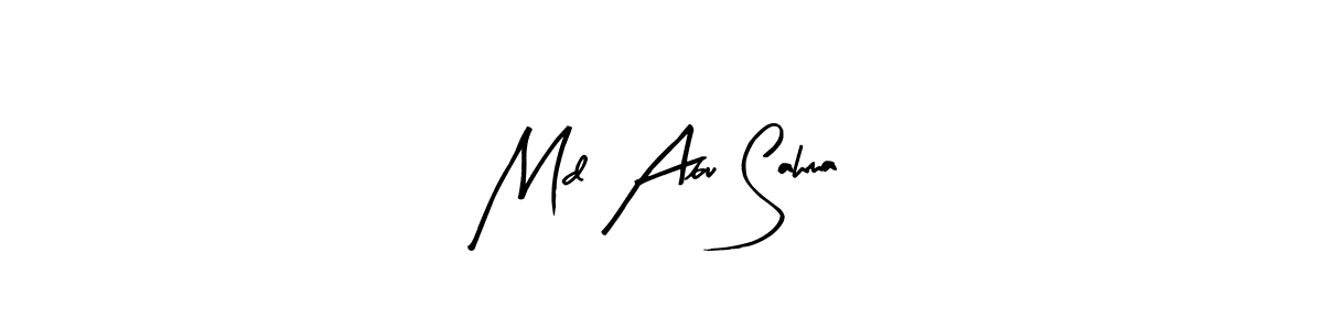 Also we have Md Abu Sahma name is the best signature style. Create professional handwritten signature collection using Arty Signature autograph style. Md Abu Sahma signature style 8 images and pictures png