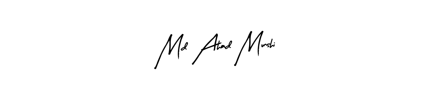 Check out images of Autograph of Md Ahad Munshi name. Actor Md Ahad Munshi Signature Style. Arty Signature is a professional sign style online. Md Ahad Munshi signature style 8 images and pictures png