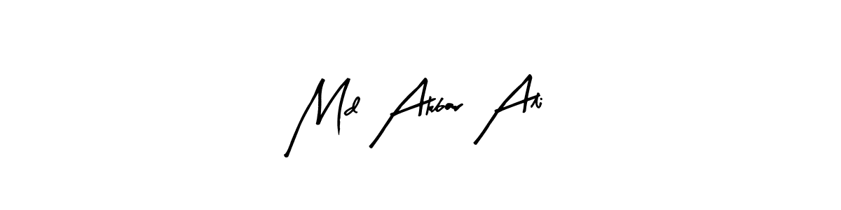 Also we have Md Akbar Ali name is the best signature style. Create professional handwritten signature collection using Arty Signature autograph style. Md Akbar Ali signature style 8 images and pictures png