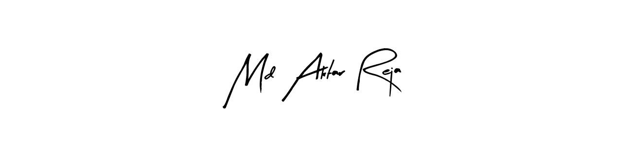 How to Draw Md Aktar Reja signature style? Arty Signature is a latest design signature styles for name Md Aktar Reja. Md Aktar Reja signature style 8 images and pictures png