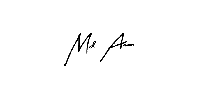 Also we have Md Aman name is the best signature style. Create professional handwritten signature collection using Arty Signature autograph style. Md Aman signature style 8 images and pictures png