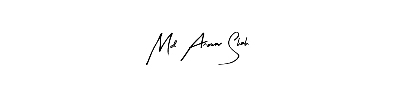Make a beautiful signature design for name Md Anowar Shah. Use this online signature maker to create a handwritten signature for free. Md Anowar Shah signature style 8 images and pictures png