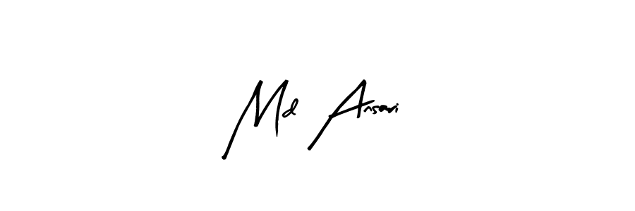 Also You can easily find your signature by using the search form. We will create Md Ansari name handwritten signature images for you free of cost using Arty Signature sign style. Md Ansari signature style 8 images and pictures png