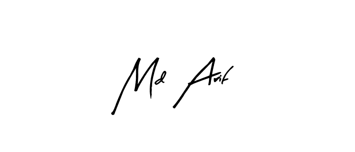 Use a signature maker to create a handwritten signature online. With this signature software, you can design (Arty Signature) your own signature for name Md Arif. Md Arif signature style 8 images and pictures png