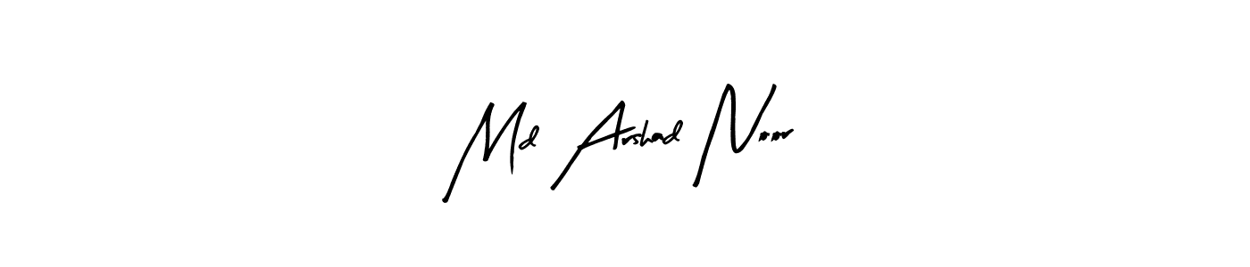 Here are the top 10 professional signature styles for the name Md Arshad Noor. These are the best autograph styles you can use for your name. Md Arshad Noor signature style 8 images and pictures png
