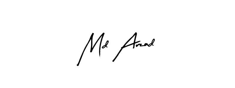 if you are searching for the best signature style for your name Md Arzad. so please give up your signature search. here we have designed multiple signature styles  using Arty Signature. Md Arzad signature style 8 images and pictures png