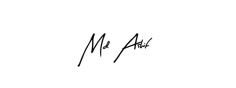 You can use this online signature creator to create a handwritten signature for the name Md Ashif. This is the best online autograph maker. Md Ashif signature style 8 images and pictures png