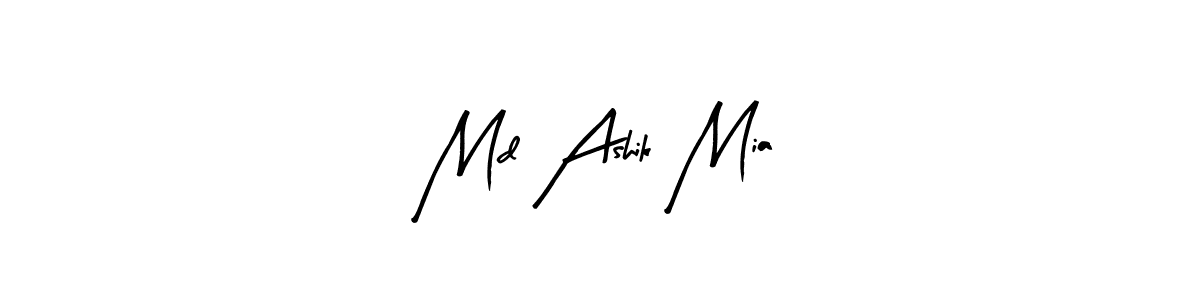 How to Draw Md Ashik Mia signature style? Arty Signature is a latest design signature styles for name Md Ashik Mia. Md Ashik Mia signature style 8 images and pictures png