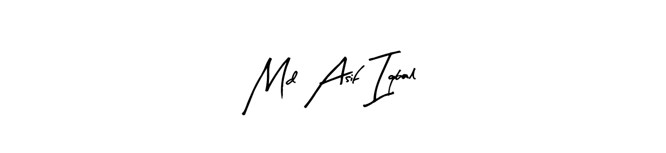 Make a short Md Asif Iqbal signature style. Manage your documents anywhere anytime using Arty Signature. Create and add eSignatures, submit forms, share and send files easily. Md Asif Iqbal signature style 8 images and pictures png