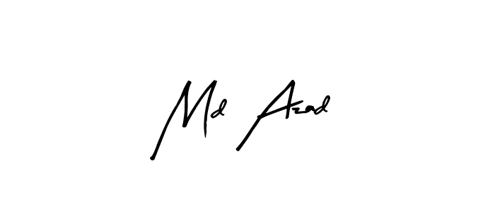 Here are the top 10 professional signature styles for the name Md Azad. These are the best autograph styles you can use for your name. Md Azad signature style 8 images and pictures png