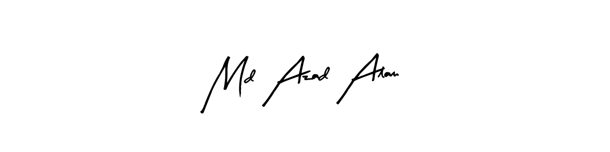 It looks lik you need a new signature style for name Md Azad Alam. Design unique handwritten (Arty Signature) signature with our free signature maker in just a few clicks. Md Azad Alam signature style 8 images and pictures png