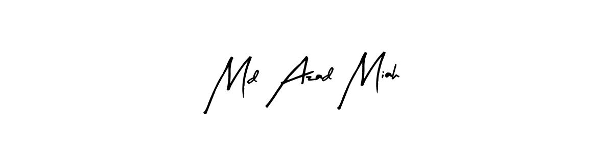 Here are the top 10 professional signature styles for the name Md Azad Miah. These are the best autograph styles you can use for your name. Md Azad Miah signature style 8 images and pictures png