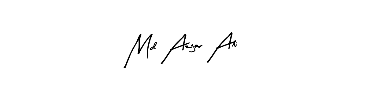 It looks lik you need a new signature style for name Md Azgar Ali. Design unique handwritten (Arty Signature) signature with our free signature maker in just a few clicks. Md Azgar Ali signature style 8 images and pictures png