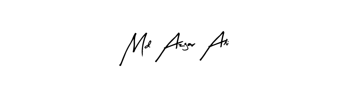 Make a beautiful signature design for name Md Azgar Ali. Use this online signature maker to create a handwritten signature for free. Md Azgar Ali signature style 8 images and pictures png