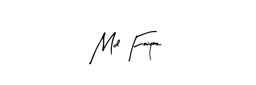 You should practise on your own different ways (Arty Signature) to write your name (Md Faiyaz) in signature. don't let someone else do it for you. Md Faiyaz signature style 8 images and pictures png