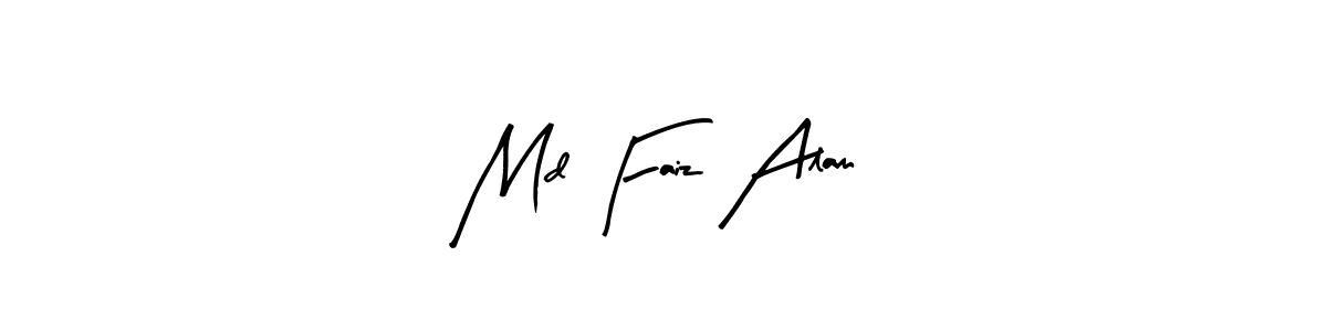 Use a signature maker to create a handwritten signature online. With this signature software, you can design (Arty Signature) your own signature for name Md Faiz Alam. Md Faiz Alam signature style 8 images and pictures png