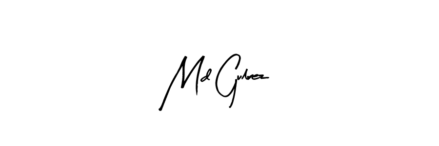 Also we have Md Gulrez name is the best signature style. Create professional handwritten signature collection using Arty Signature autograph style. Md Gulrez signature style 8 images and pictures png