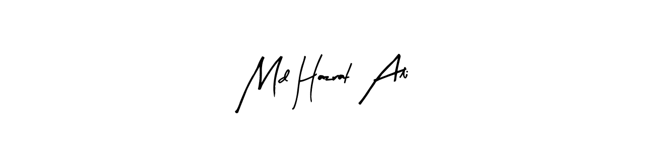 Create a beautiful signature design for name Md Hazrat Ali. With this signature (Arty Signature) fonts, you can make a handwritten signature for free. Md Hazrat Ali signature style 8 images and pictures png