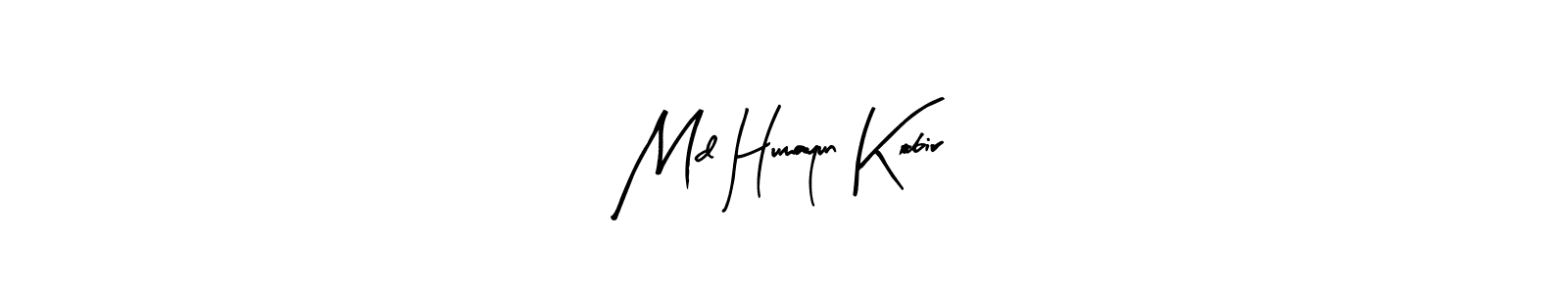 Design your own signature with our free online signature maker. With this signature software, you can create a handwritten (Arty Signature) signature for name Md Humayun Kobir. Md Humayun Kobir signature style 8 images and pictures png