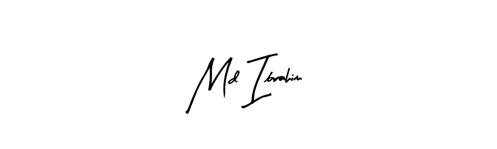 Make a beautiful signature design for name Md Ibrahim. Use this online signature maker to create a handwritten signature for free. Md Ibrahim signature style 8 images and pictures png