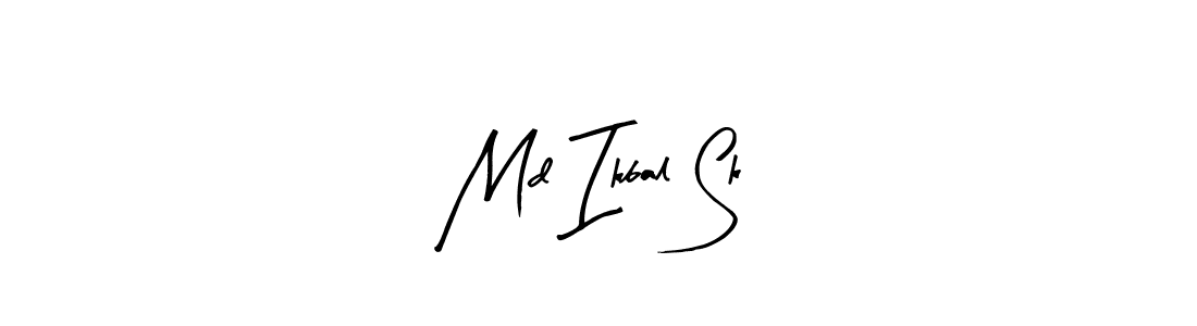 You should practise on your own different ways (Arty Signature) to write your name (Md Ikbal Sk) in signature. don't let someone else do it for you. Md Ikbal Sk signature style 8 images and pictures png